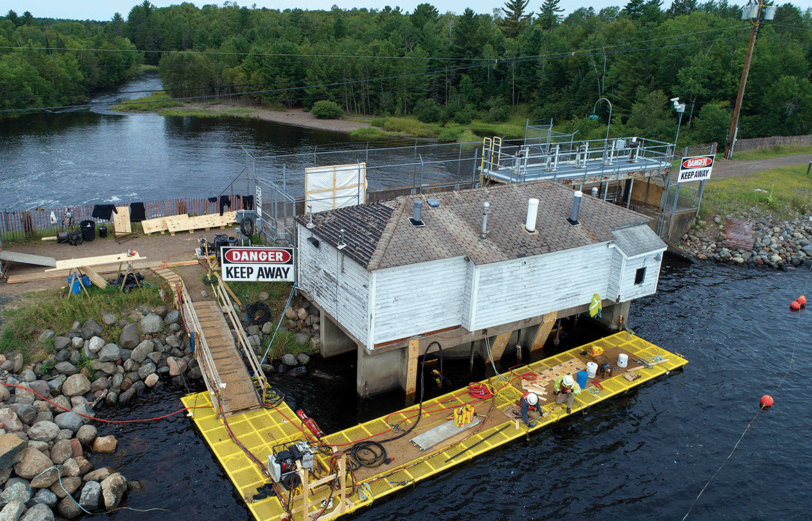 Island Lake Dam repair project wins engineering award