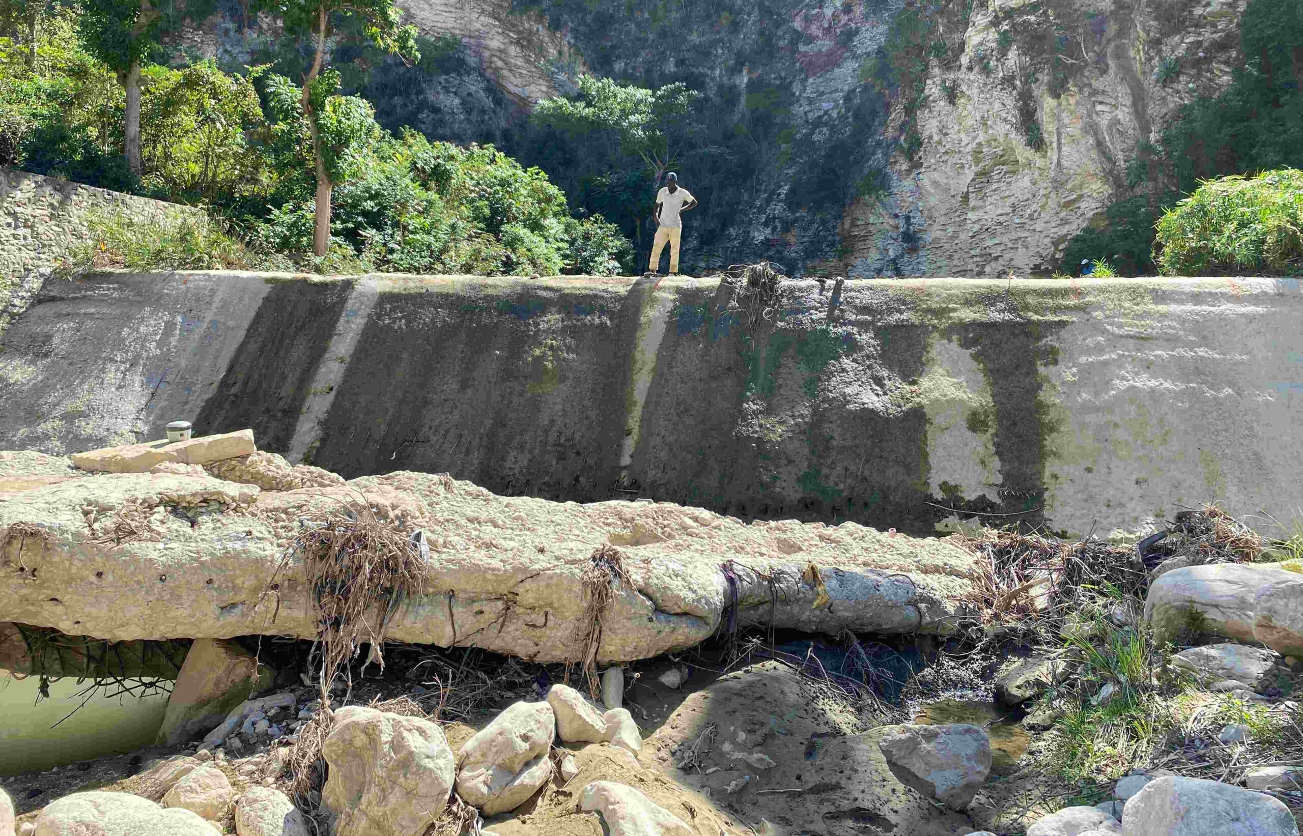 First steps toward fixing a dam