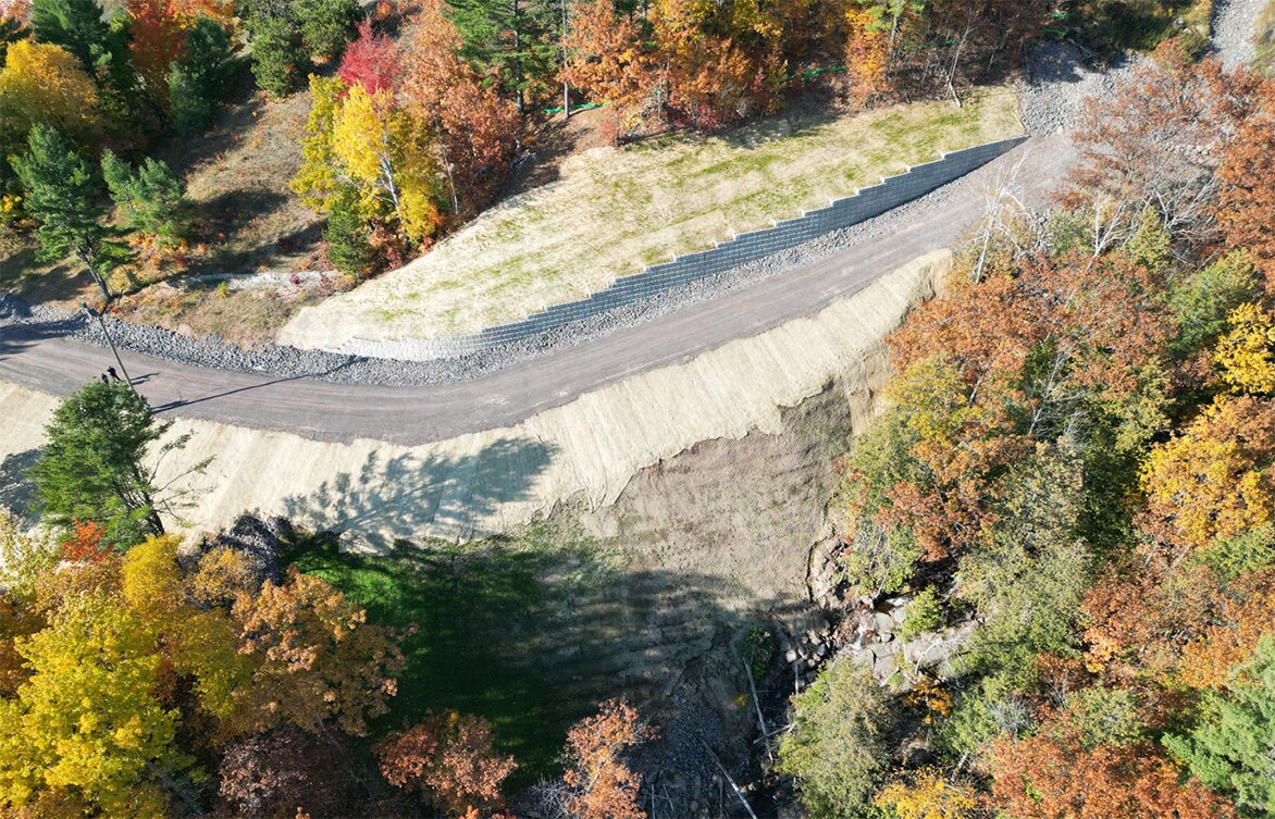 Slope repair puts solid ground under the skis