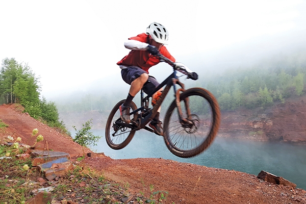 Reclaimed mineland offers world-class mountain biking and economic development