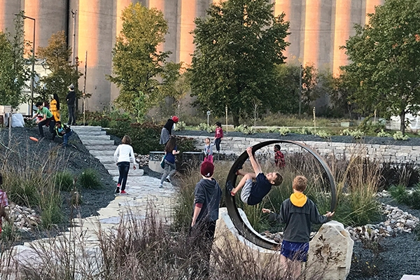 Towerside district stormwater management system