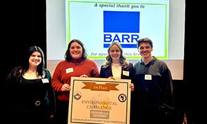 Student Environmental Challenge team wins $1,500